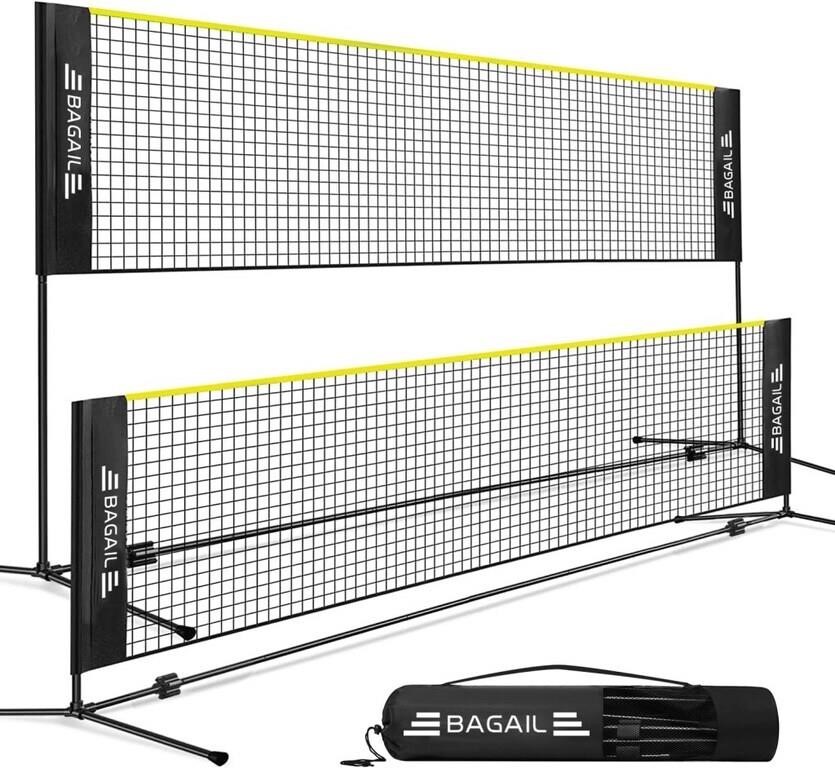 BAGAIL Adjustable Volleyball Net 10ft