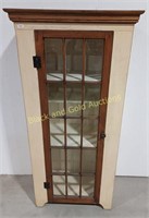Glass Door 3 Tier Shelf