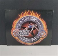 Orange County Choppers Metal Poster,