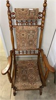 Platform Spring Carpet Rocking Chair