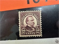 #564 UNUSED SOUND STAMP 1923 GROVER CLEVELAND ISS