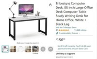 B2411 Tribesigns Computer Desk, 55 inch Large