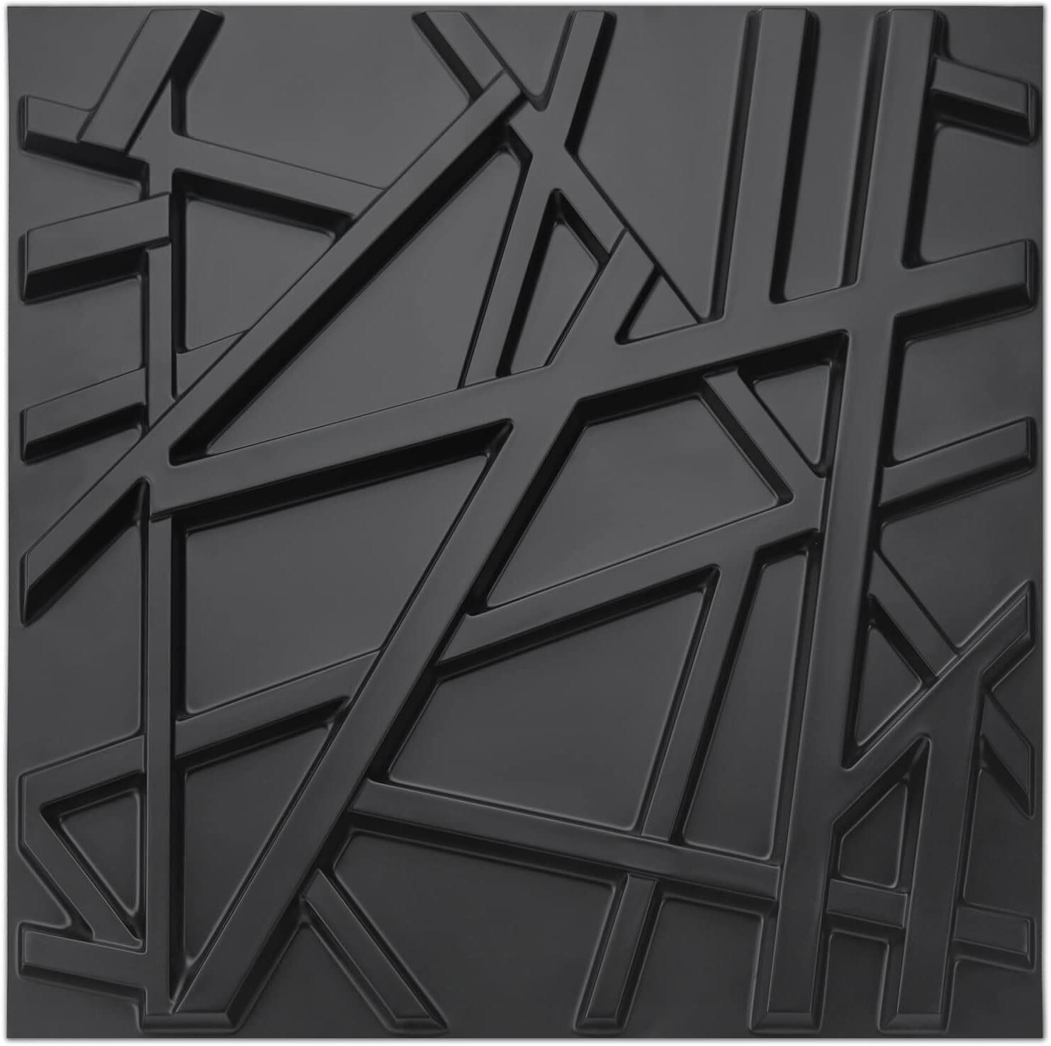Art3d PVC 3D Wall Panels, 12 Tiles 32 Sq Ft