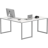 Shw Mission L-shaped Home Office Corner Desk 55 X
