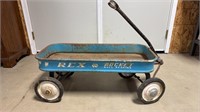 Vintage 50’s Rex Rocket Blue Wagon