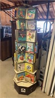 Golden Books Display With Golden Books