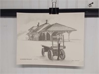 Old Morristown Depot Print