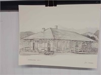 Rogersville Depot Print