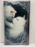 BEYDAGRUP Canvas Two Cats 98cm x 58 cm
