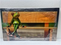 BEYDAGRUP Canvas Frog 98x59 cm
