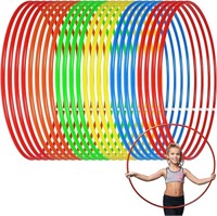 24 Pcs Obstacle Course Ring Set Hoop For Kids Larg