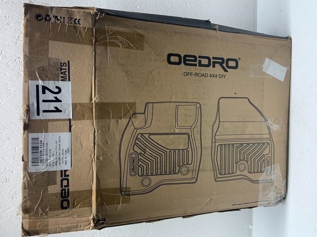 Oedro Floor Mats.  Unknown application.