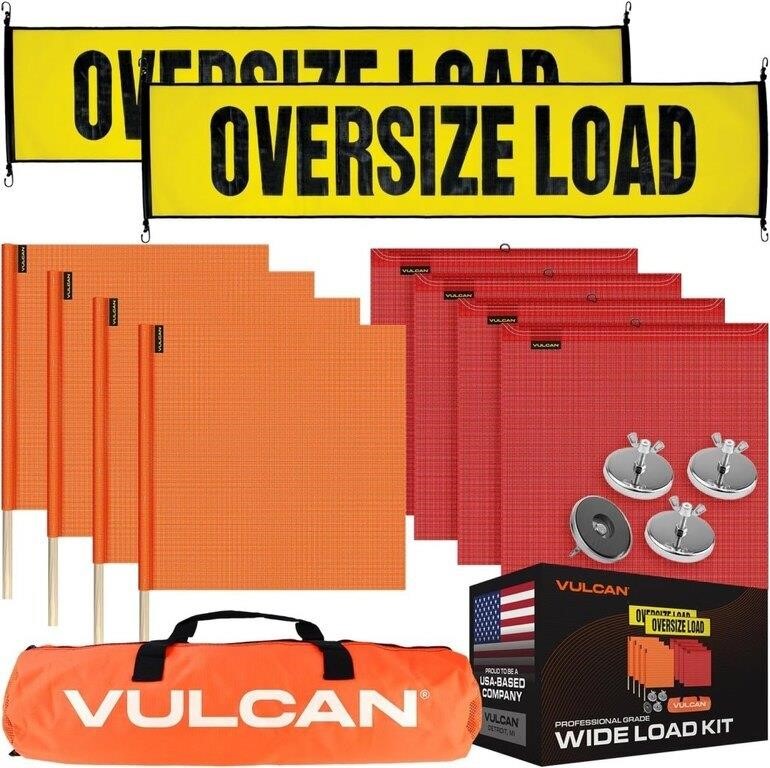 VULCAN Load Banners  Magnets  Flags Kit