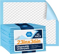 Med Pride Underpads 23' X 36' (50-Count)