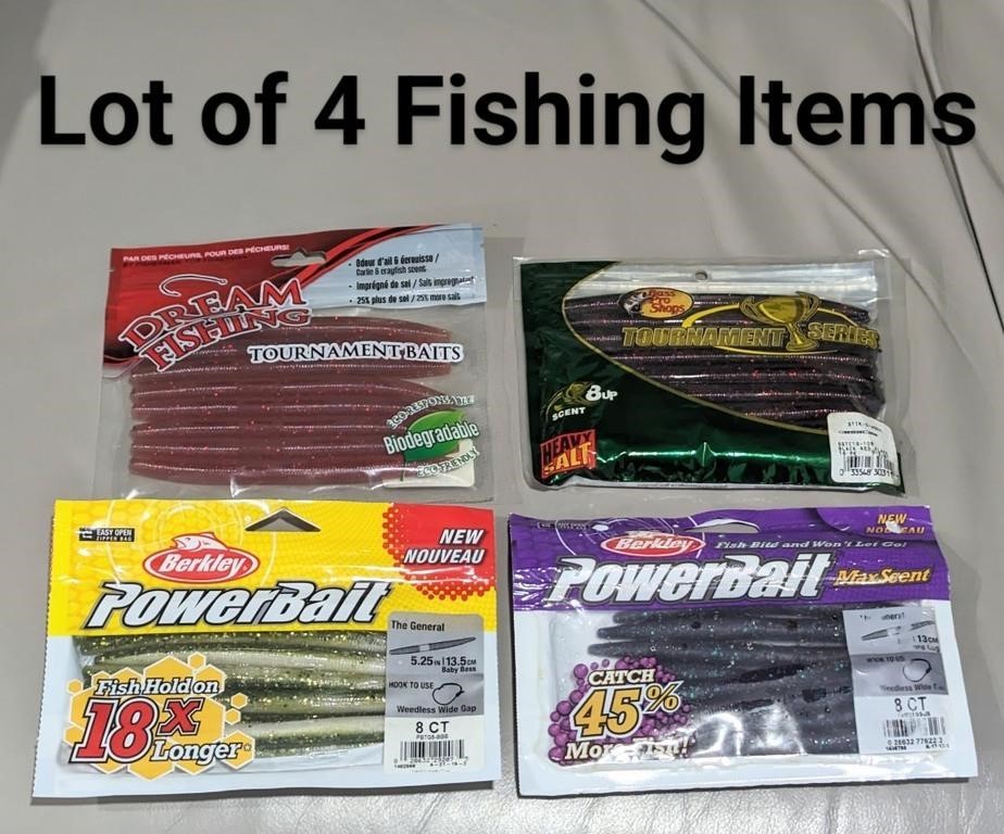 NEW Lot of 4 Fishing Items