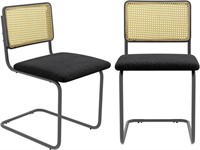 GOFLAME Rattan Dining Chairs  Set of 2