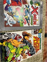 Comic book-alpha fight X-Men
