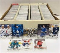 Four Row Box Of Mixed Hockey Base Cards