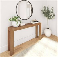 Solid Wood Console Table Entrance Table/