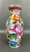 Vintage Chinese Floral Vase