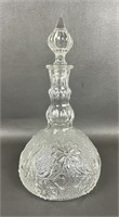 Vintage Tiara Indiana Glass Decanter