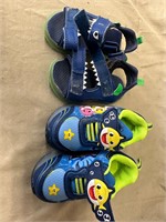 Lot of two pairs of boy shoes