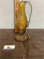 Kerosene style electric lamp