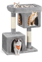 FEANDREA Cat Tree with Sisal-Covered