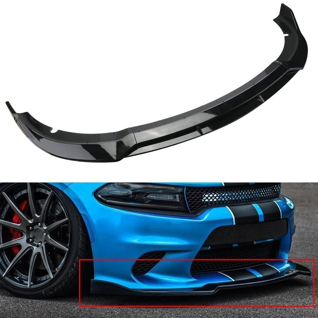 Front Bumper Lip Compatible with 2015 2016 2017