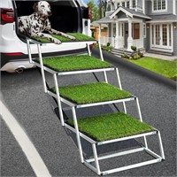 Extra Wide Dog Car Stairs for Large Dogs,