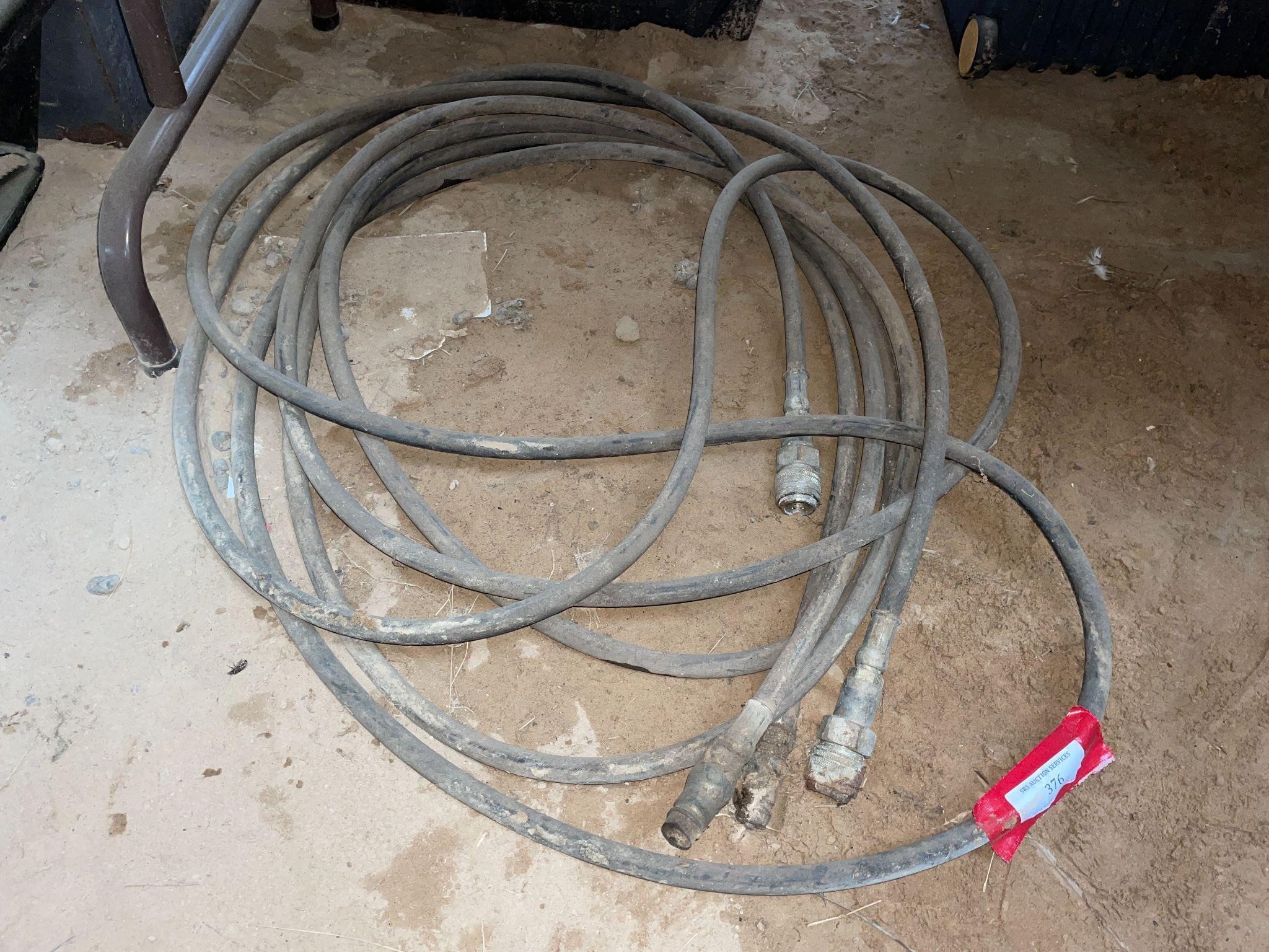 Tractor Hydraulic Hoses w/Quick Connect on One End