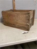 Wooden crate double cola crowns Brooklyn New York