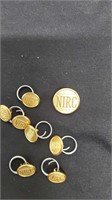 N I R C Railroad Buttons
