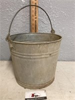 Galvanized number 10 bucket