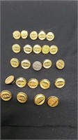 Central & Eastern Illinois Railroad Buttons