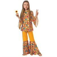 R2220  Way to Celebrate Girls Hippie Costume, Size
