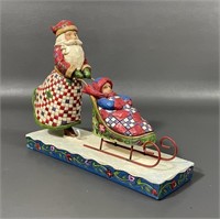 2006 Jim Shore "A Ride With Santa" Figurine
