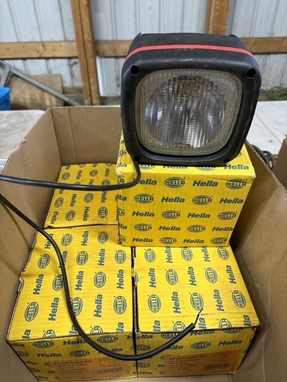 Box Of Xenon 24v Work Lamps