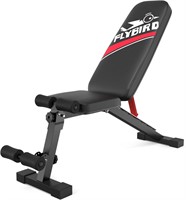 FLYBIRD Adjustable Workout Bench, Red A-FBRMK