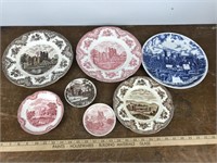 Collection of Castle Related Plates