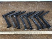 Collection of Welded Railroad Spikes