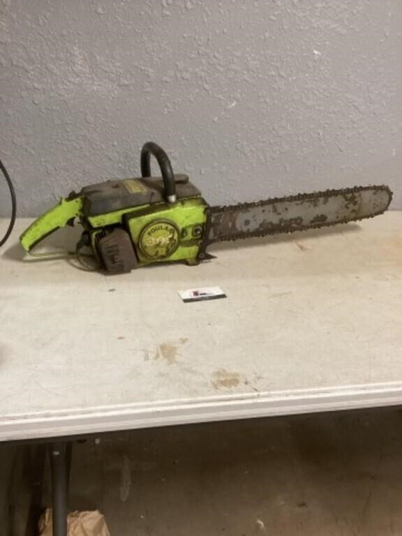 Poulan chainsaw has compression