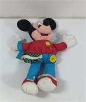 1992 Mattel Leard To Dress Mickey Mouse Plush