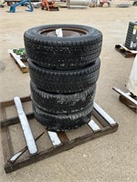235/65R17 Snow Tires On Rims