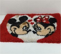 Mickey and Minnie Mouse Rug 20x30