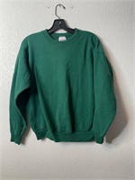 Vintage Green Blank Crewneck Sweatshirt