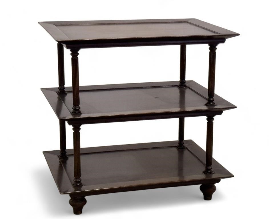 Vintage Three-tiered Table / Muffineer