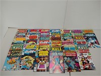 Group 35+ Marvel comic books - Captain America,