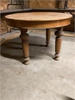 42 inch round oak table