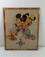 Mickey and Minnie Mouse Wooden